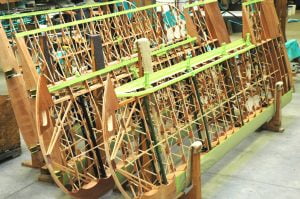 Wing Set masked for Epoxy Coat Application 